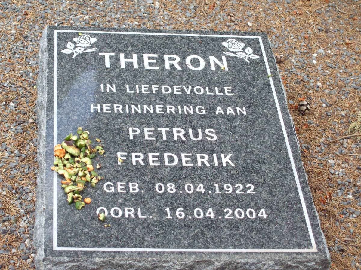 THERON Petrus Frederik 1922-2004