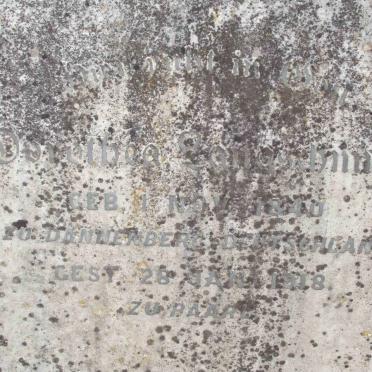 ? LANGER??? Dorothea 1840-1918