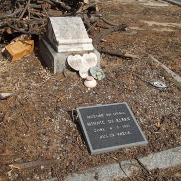 BUHLMANN Jakob Georg 1876-1928 &amp; Minnie Caroline BLACKMORE 1876-1940 :: BUHLMANN Baby :: DE KLERK Minnie -1991