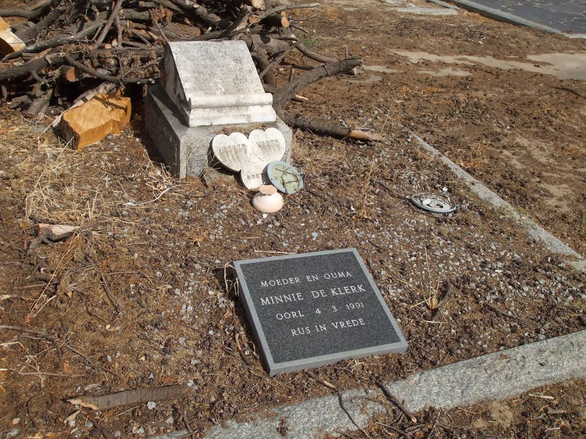 BUHLMANN Jakob Georg 1876-1928 &amp; Minnie Caroline BLACKMORE 1876-1940 :: BUHLMANN Baby :: DE KLERK Minnie -1991