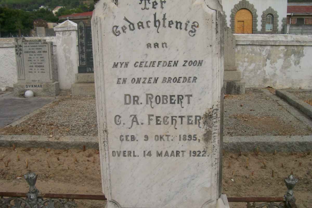 FECHTER Robert C.A. 1895-1922