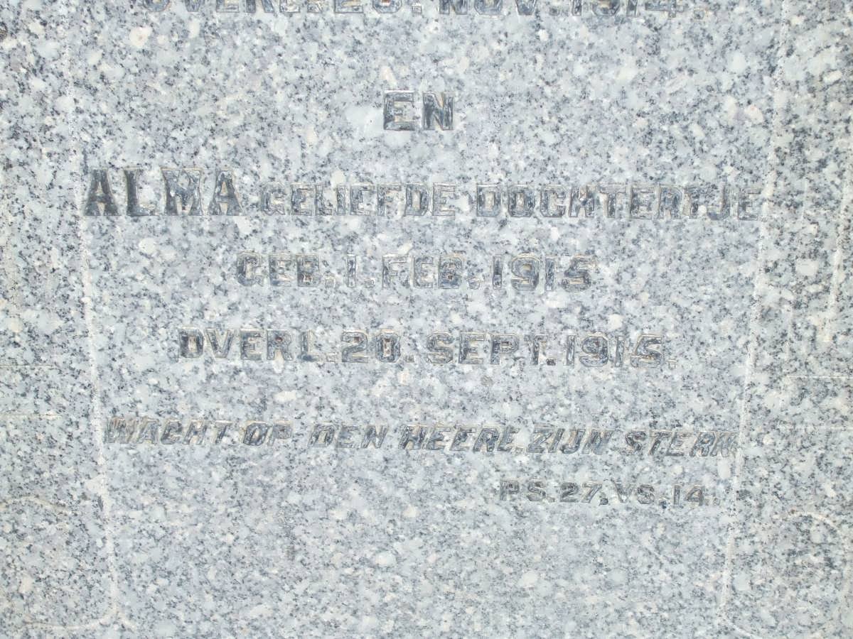 FECHTER Alma 1915-1915