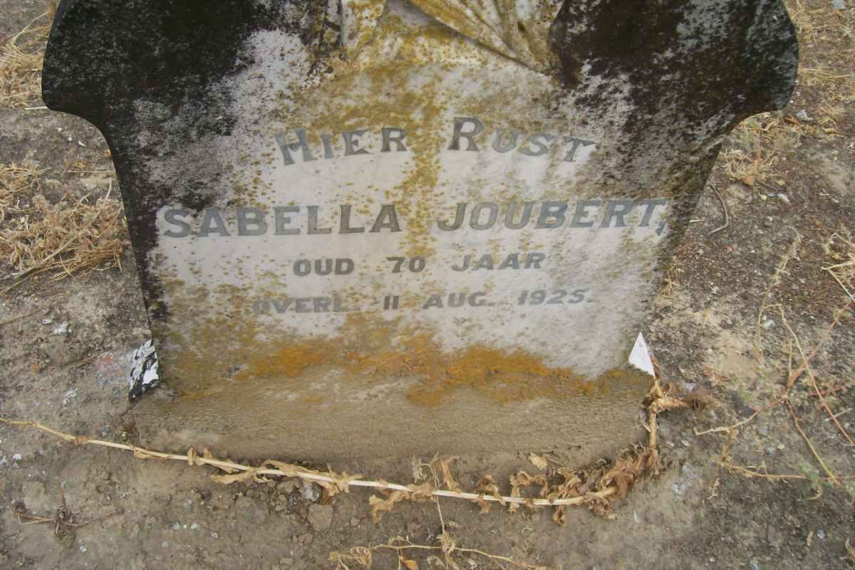 JOUBERT Isabella -1925