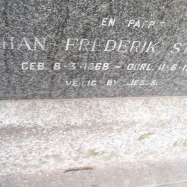 JOUBERT Johan Frederik Stegman 1868-1916