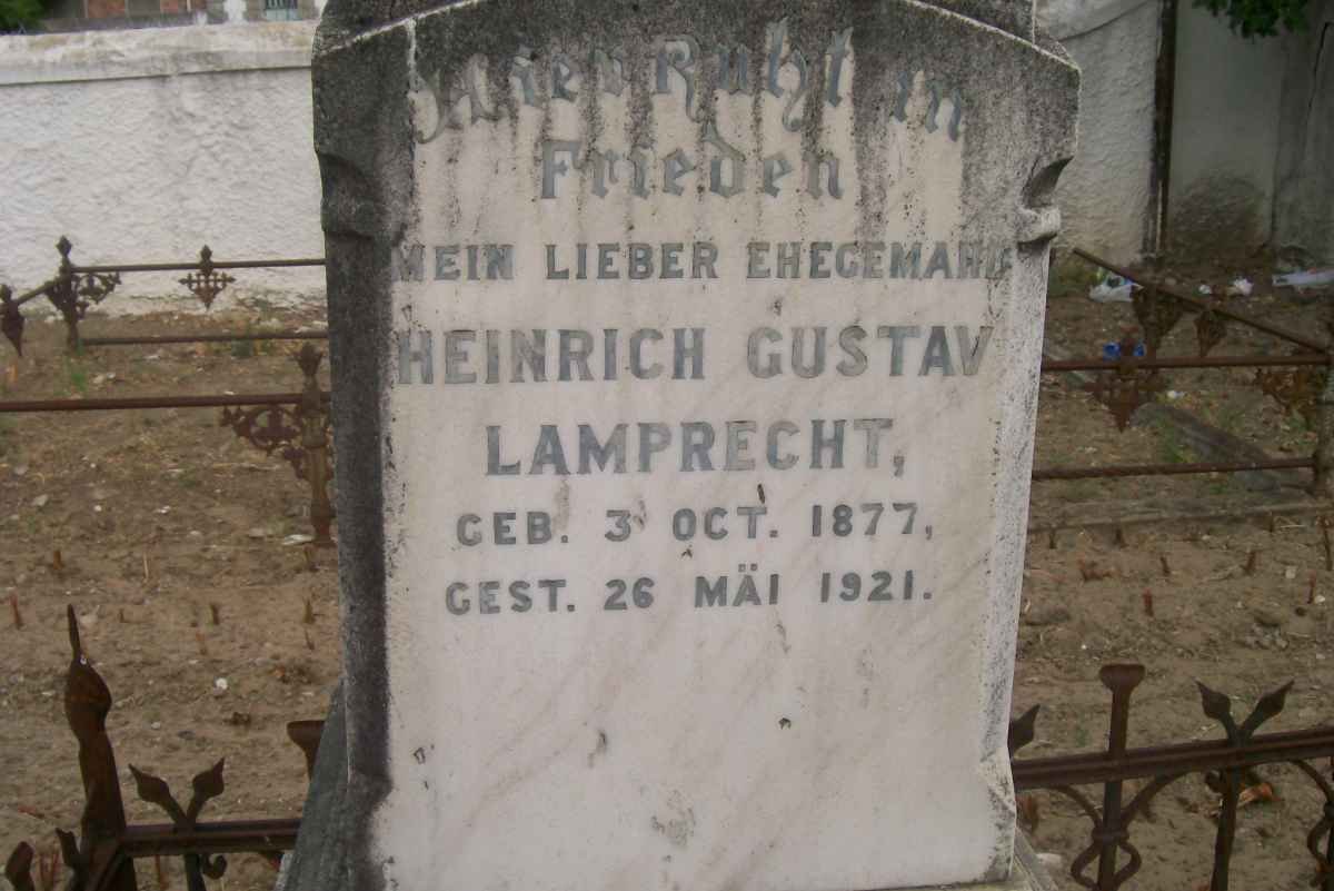 LAMPBRECHT Heinrich Gustav 1877-1921