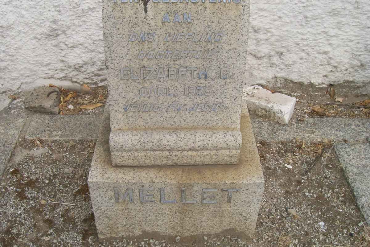 MELLET Elizabeth G. -1939