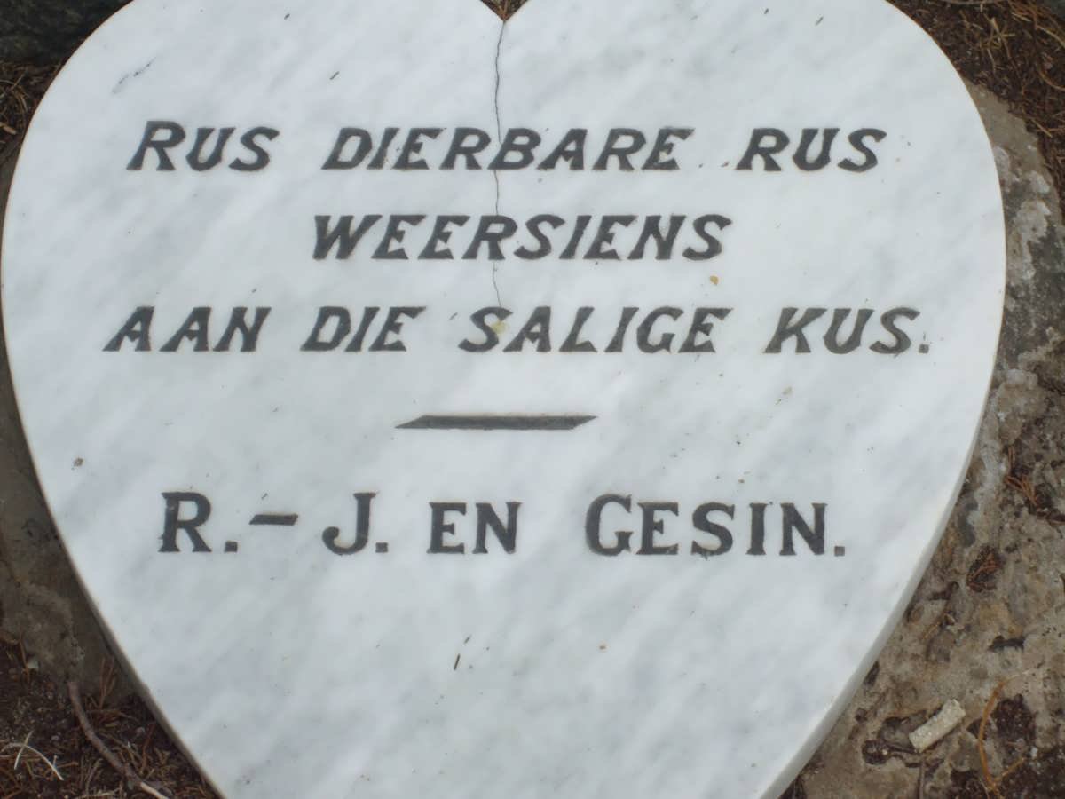 Van : R. - J. en Gesin