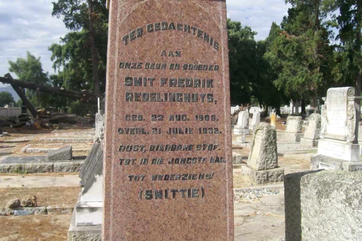 REDELINGHUYS Smit Fredrik 1908-1932