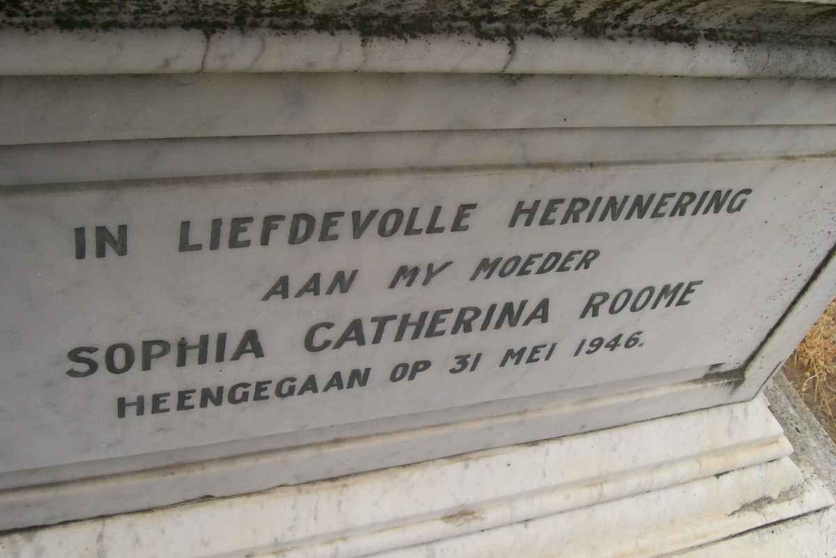 ROOME Sophia Catherina -1946