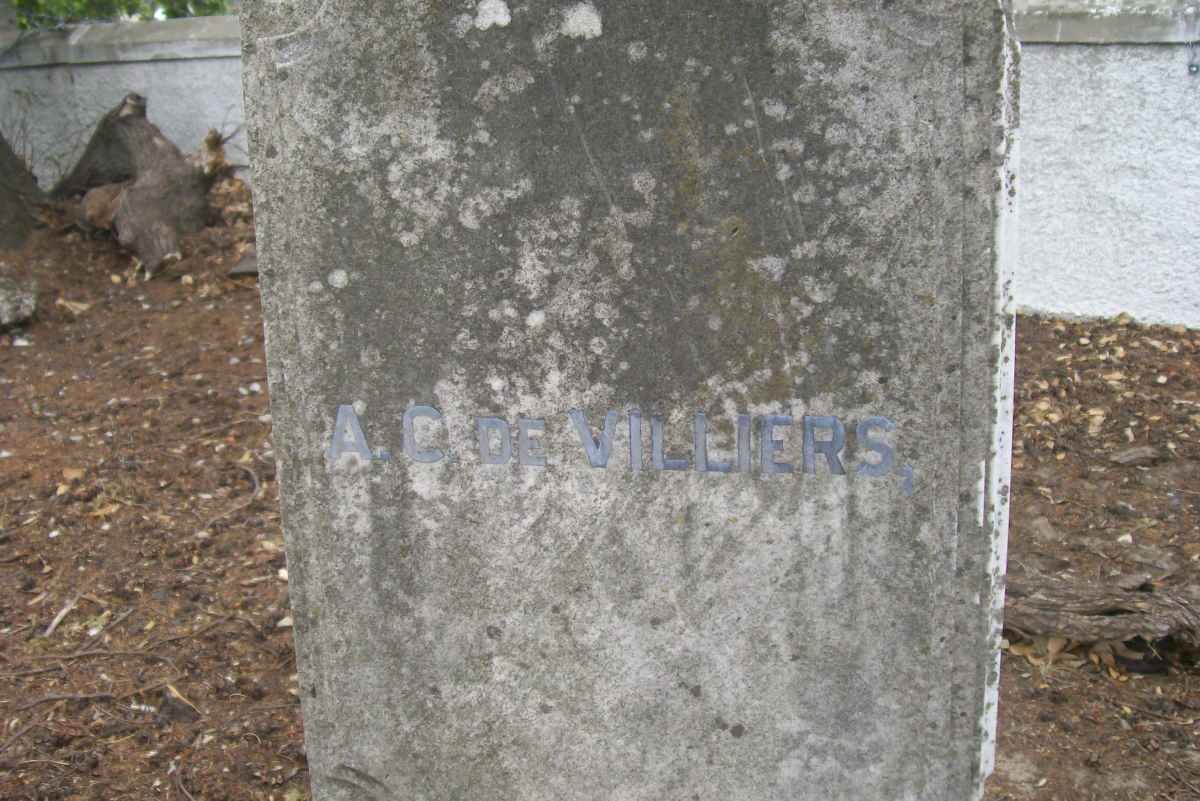 VILLIERS A.C., de