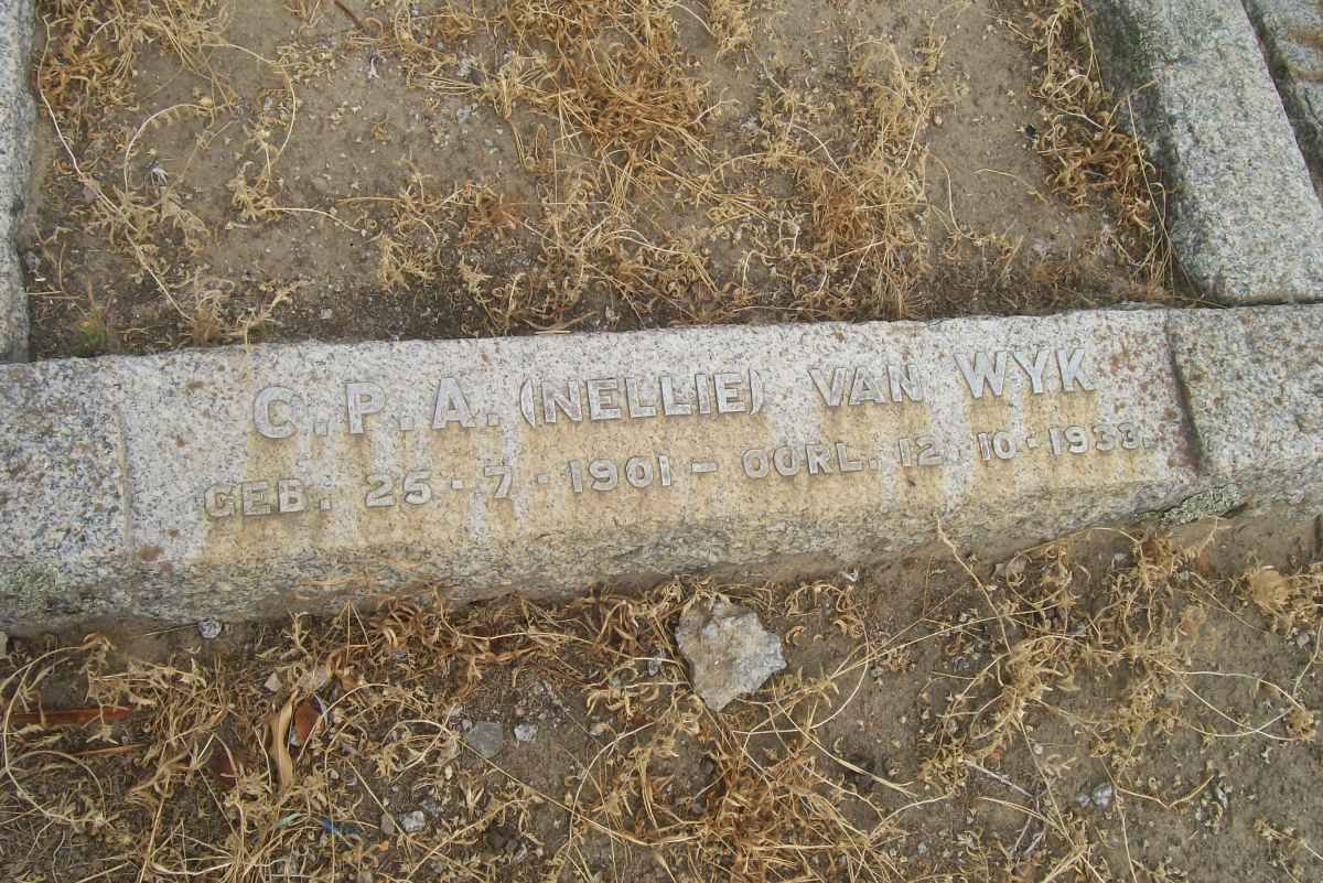 WYK C.P.A., van 1901-1933