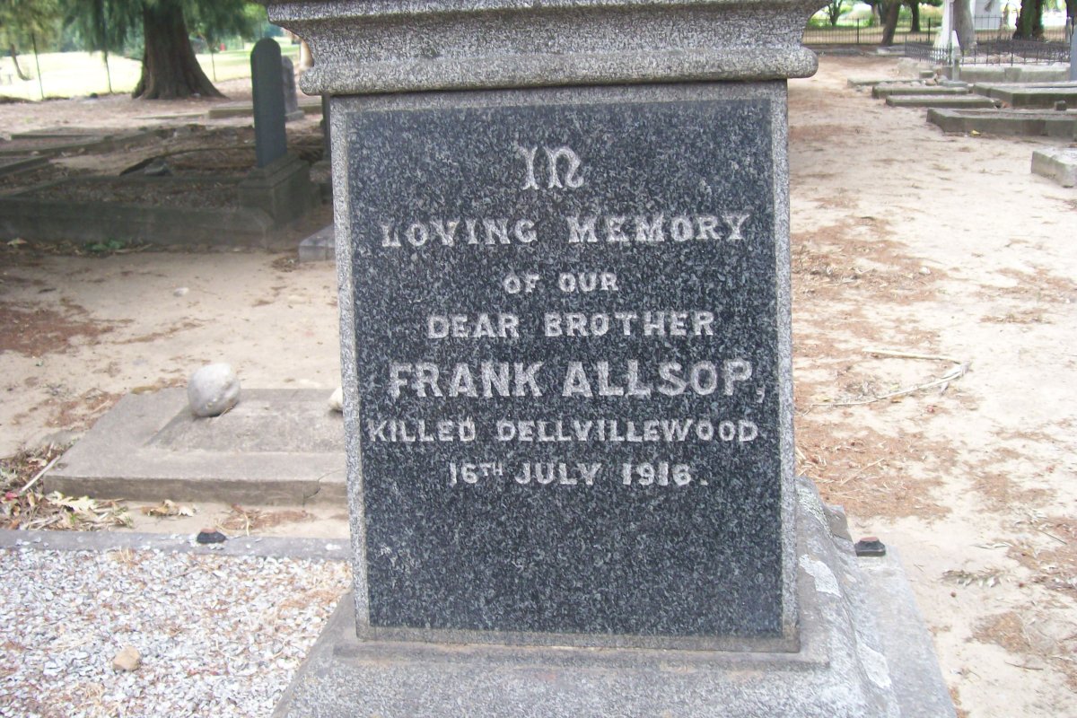 ALLSOP Frank -1916 