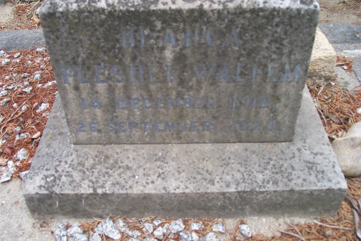BLANCA Flesner Wallem 1910-1920