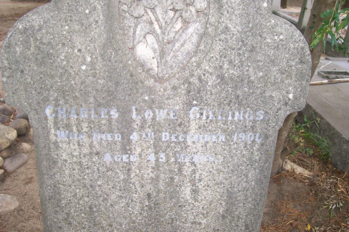 GILLINGS Charles Lowe -1904