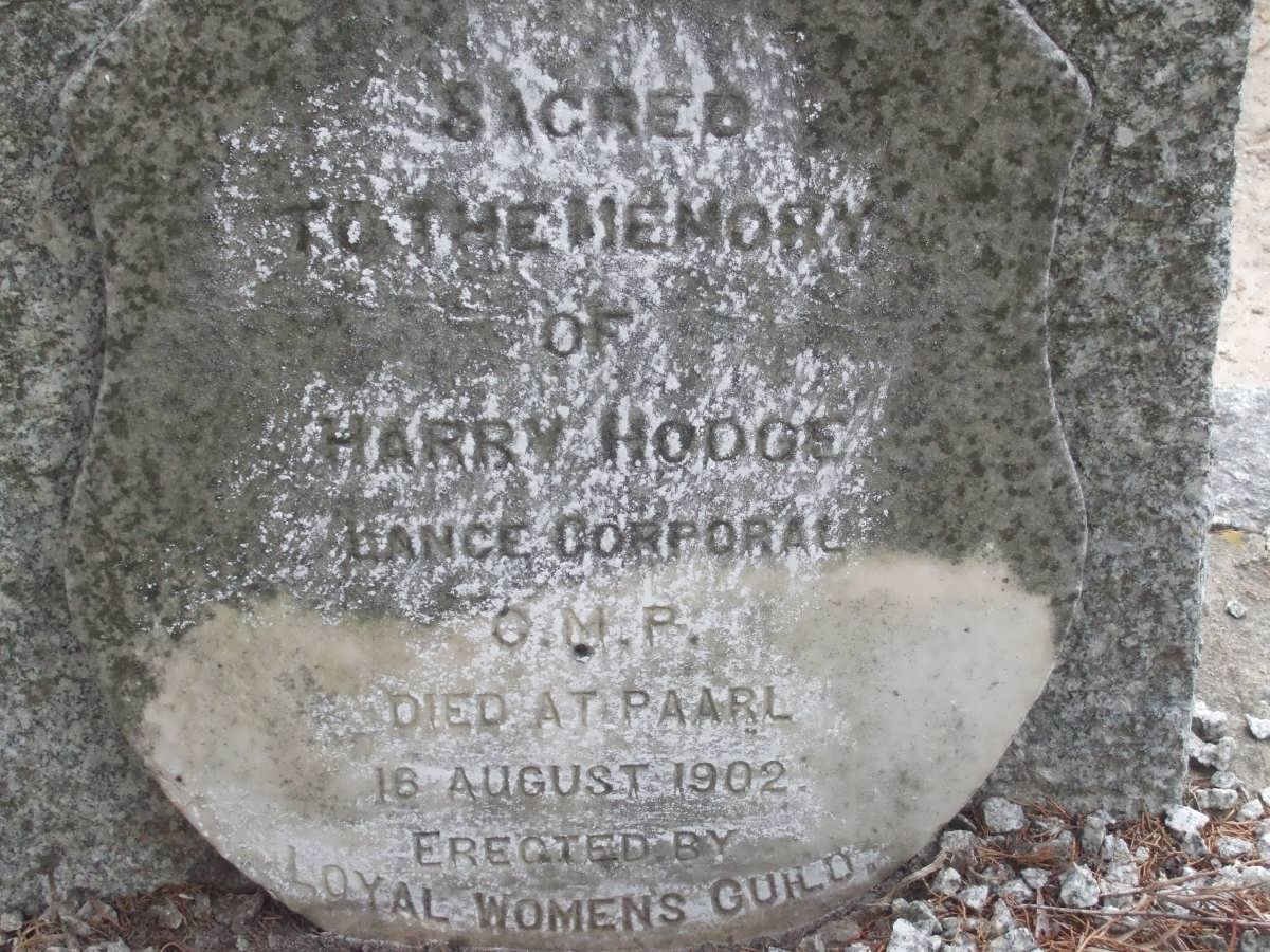 HODGE Harry -1902