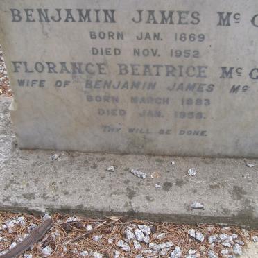Mc GEE Florance Beatrice 1883-19?8