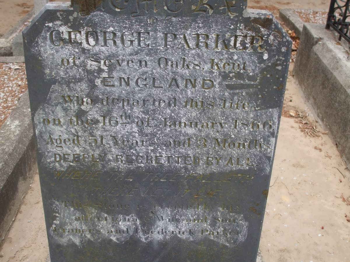 PARKER George -1860