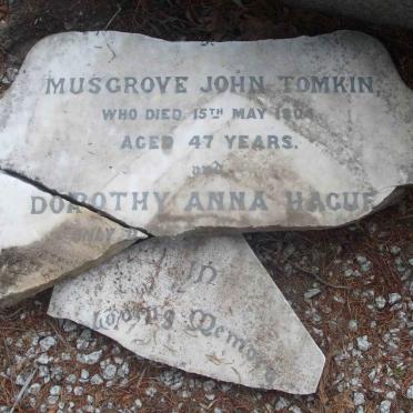 TOMKIN Musgrove John -1904 :: HAGUE Dorothy Anna -1909