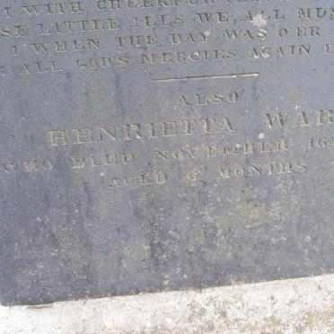 WARD Henrietta -1861