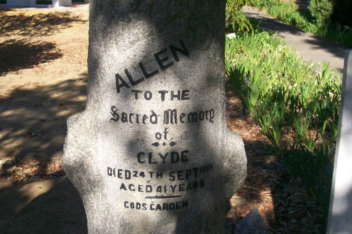 ALLEN Clyde -1933