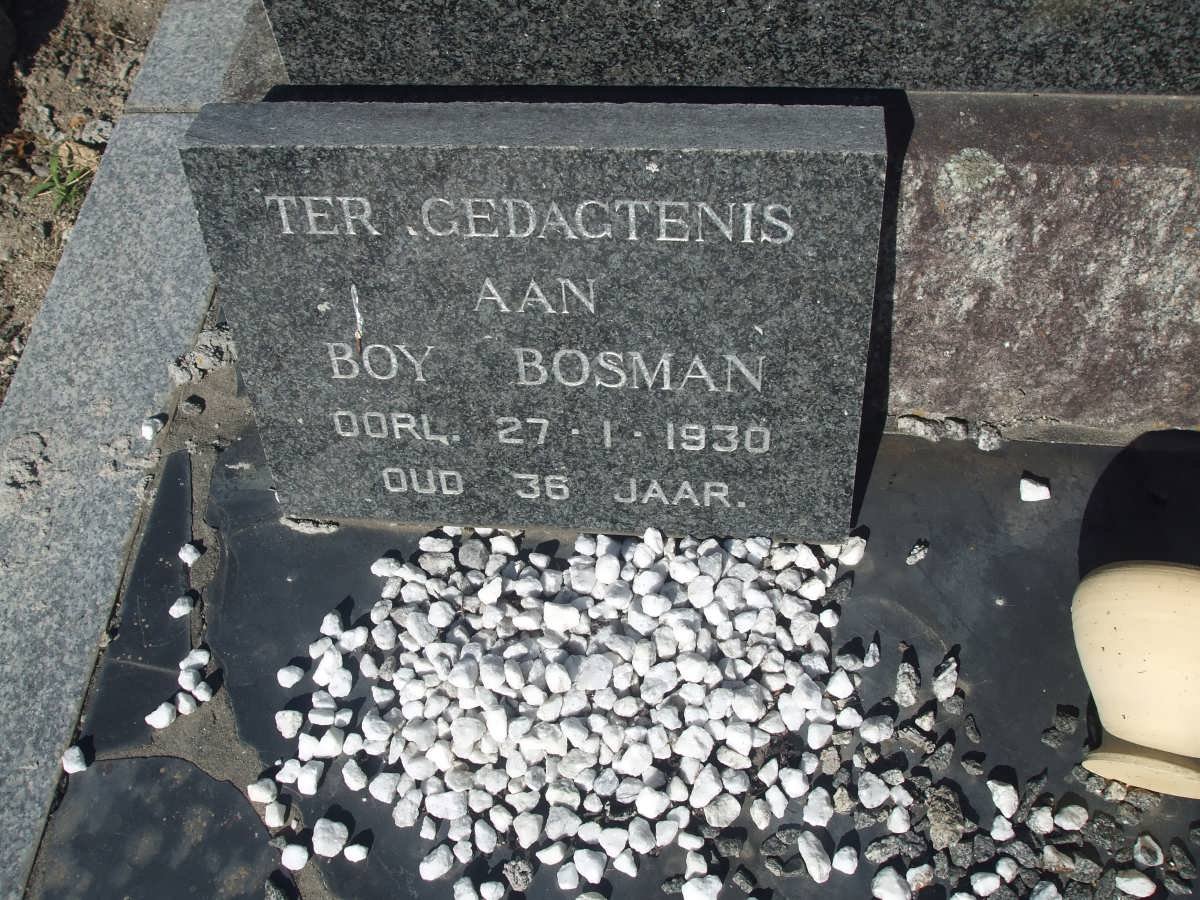 BOSMAN Boy -1930