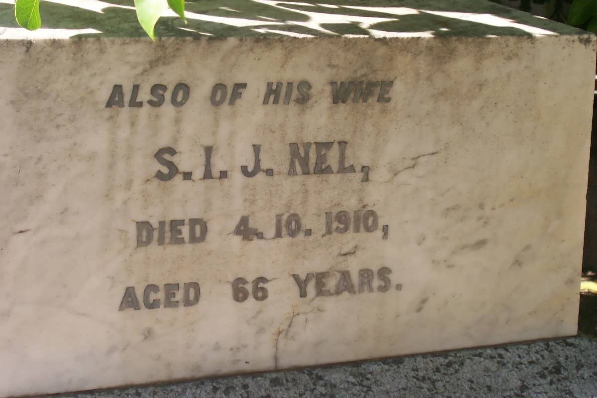 CLOETE S.I.J. nee NEL -1910