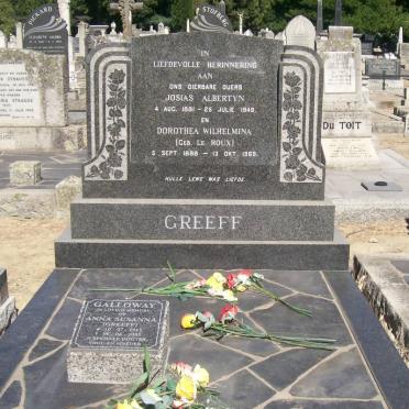 GREEFF :: GALLOWAY