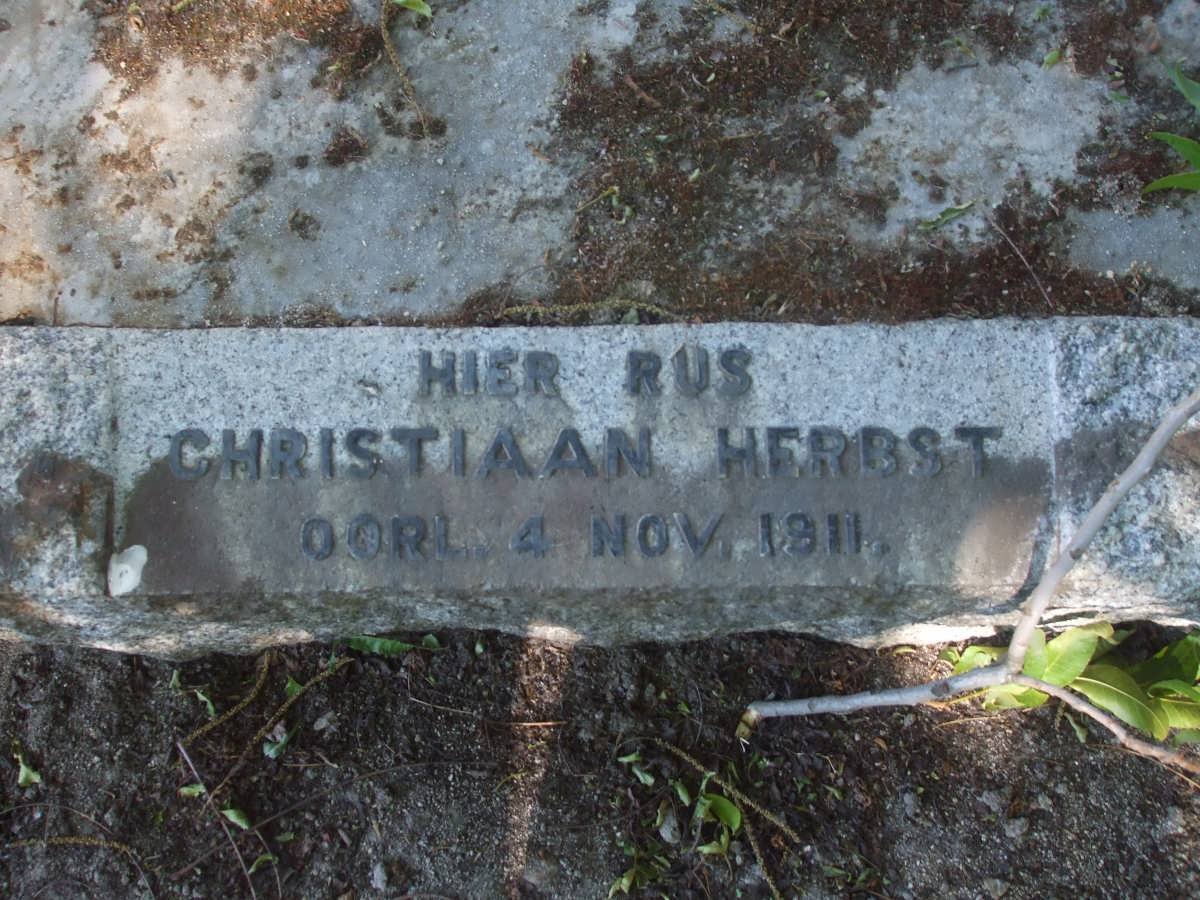 HERBST Christiaan -1911