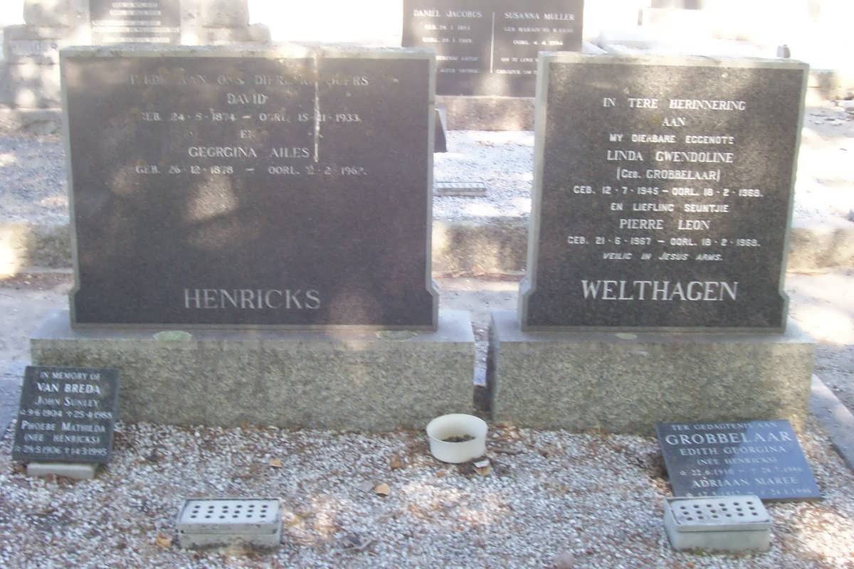 HENRICKS :: WELTHAGEN :: GROBBELAAR :: VAN BREDA 
