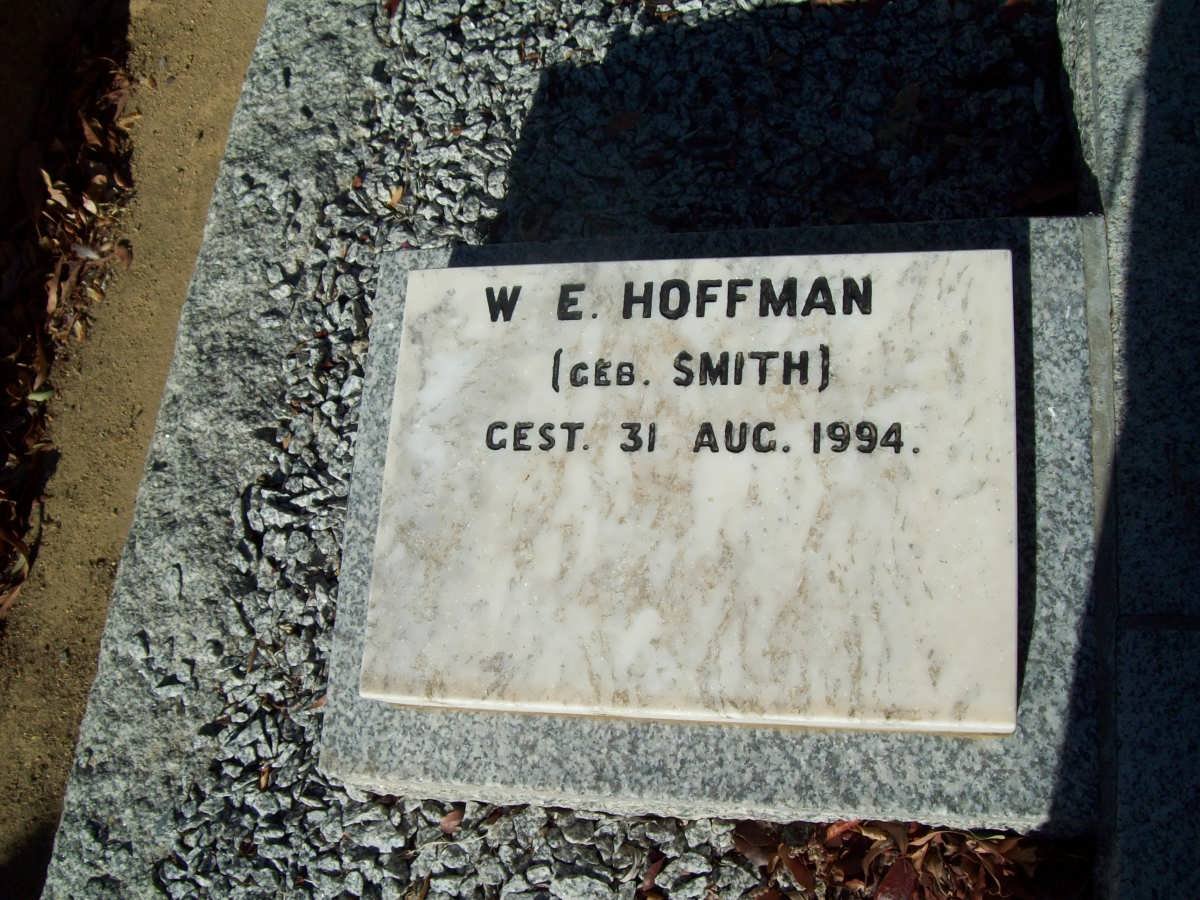 HOFFMAN W.E. nee SMITH -1994