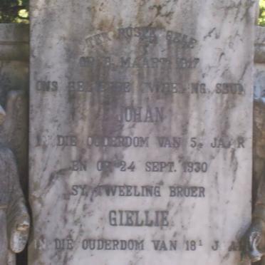 LOUW Johan -1917 :: LOUW Giellie -1930