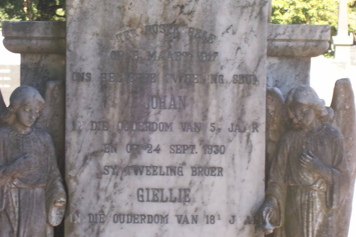 LOUW Johan -1930 :: LOUW Giellie 
