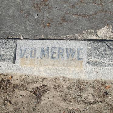 MERWE, van der :: LOTTER