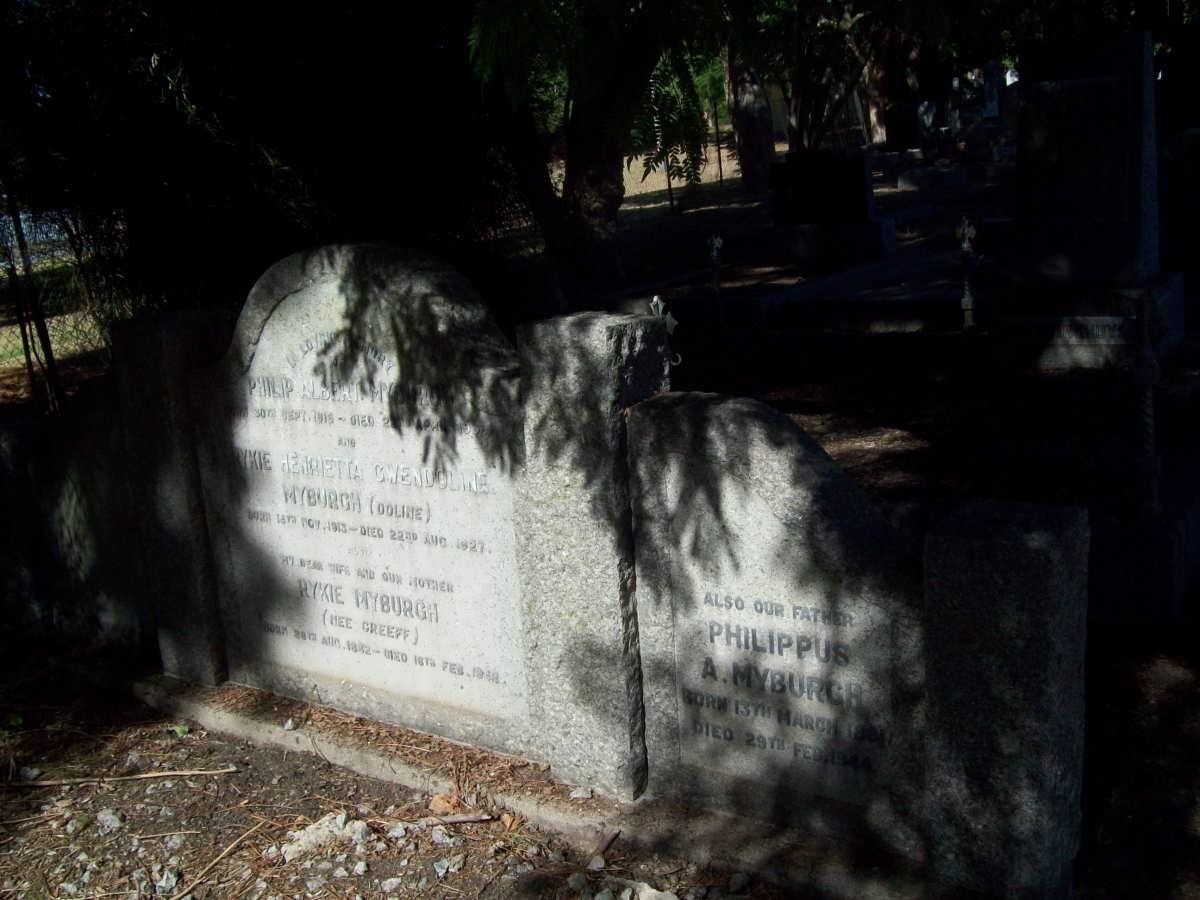 MYBURGH GRAVE