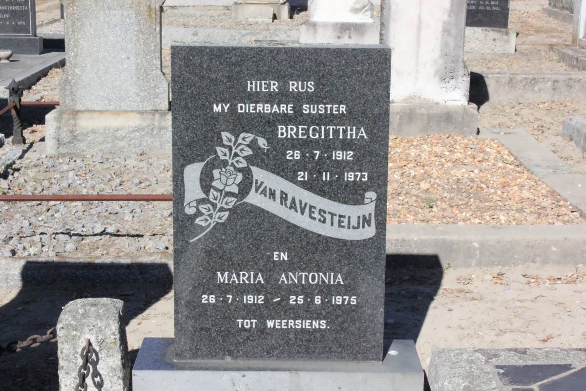 RAVESTEIJN Bregittha, van 1912-1973 :: VAN RAVESTEIJN Maria Antonia 1912-1975