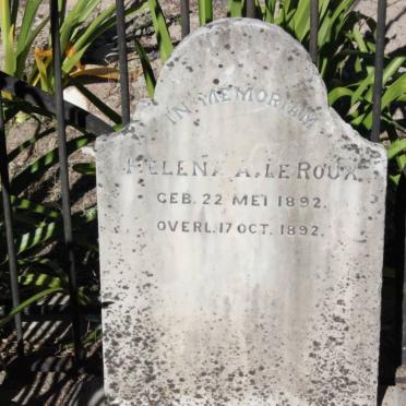 ROUX Helena A., Le 1892-1892