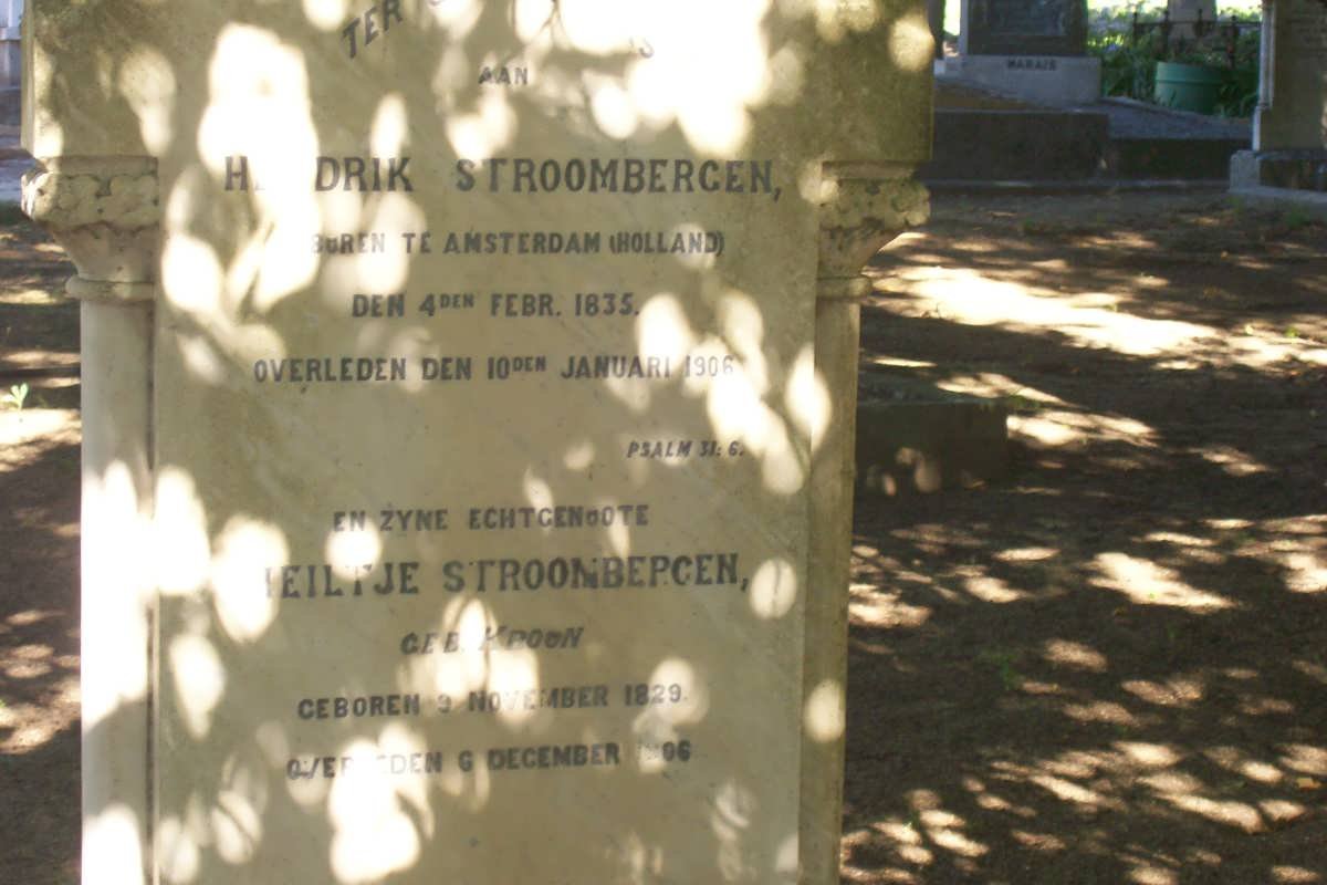 STROOMBERGEN Hendrik 1835-1906 &amp; Heiltje KROON 1829-1906