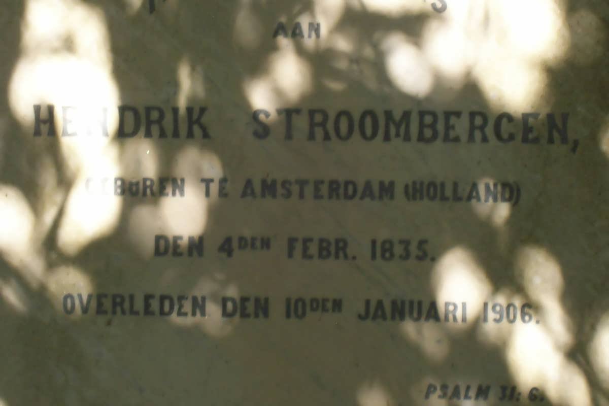 STROOMBERGEN Hendrik 1835-1906 &amp; Heiltje KROON 1829-1906