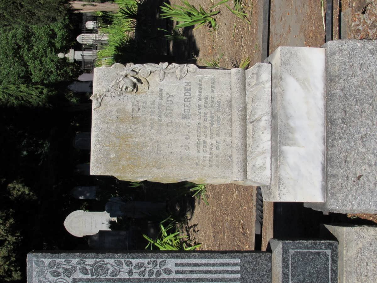 SPUY ?, van der nee KOTZE 18??-19?? :: VAN HEERDEN S.J.J.