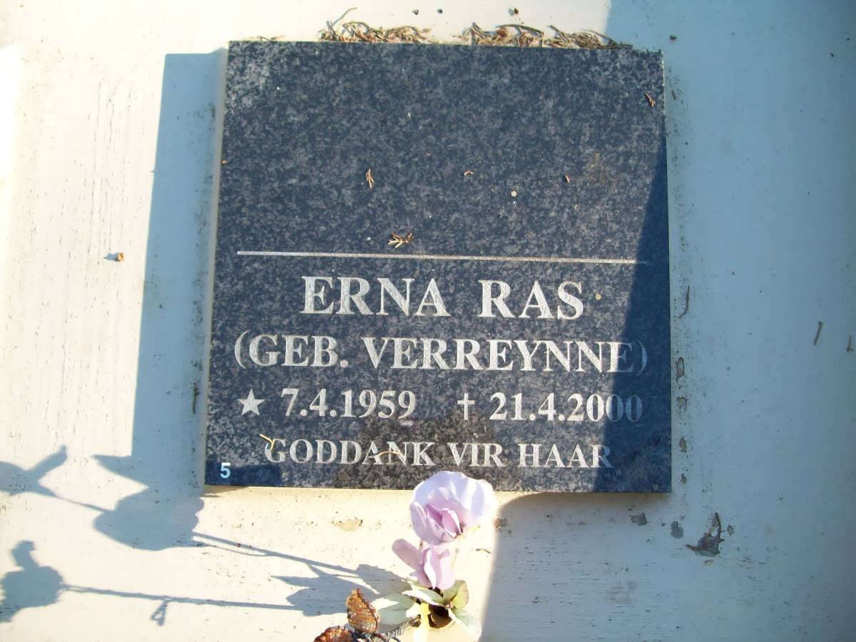 RAS Erna nee VERREYNE 1959-2000