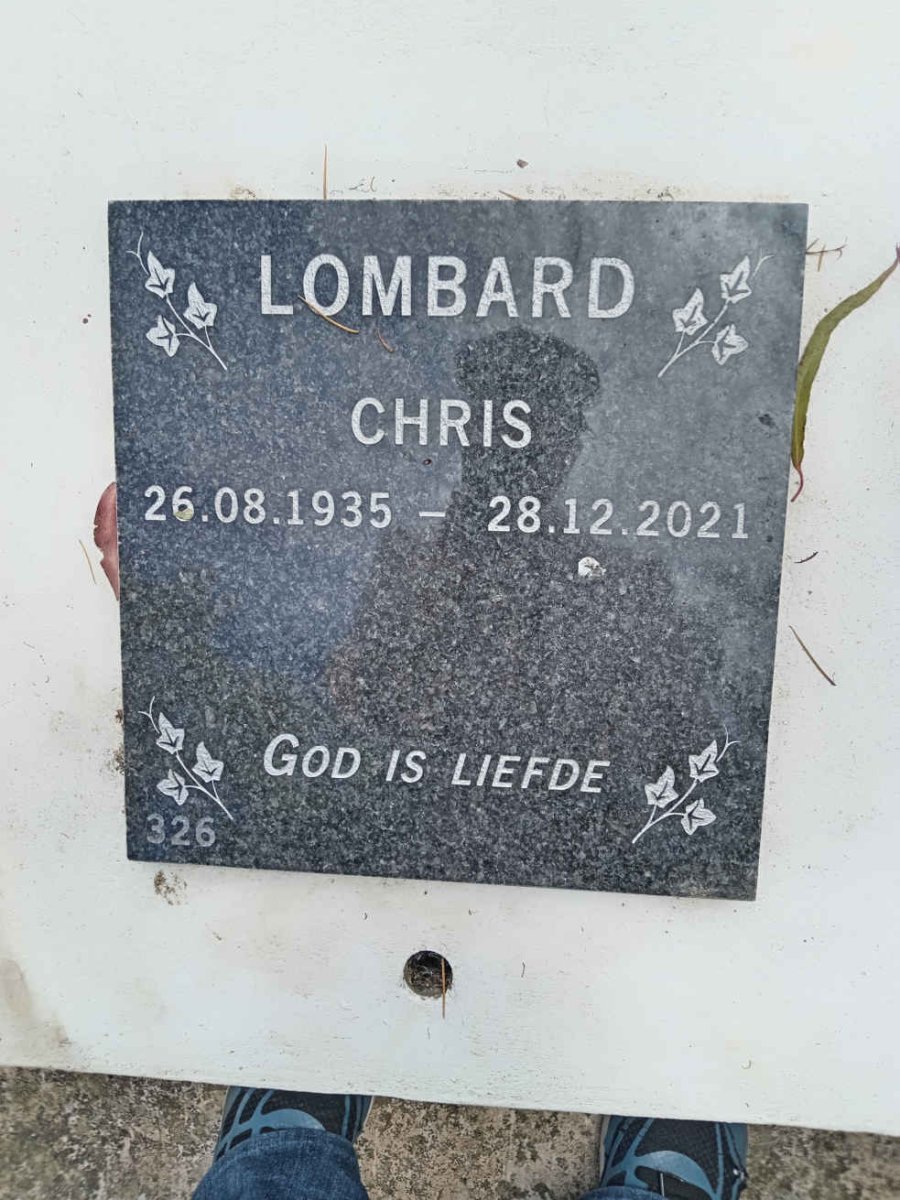 LOMBARD Chris 1935-2021