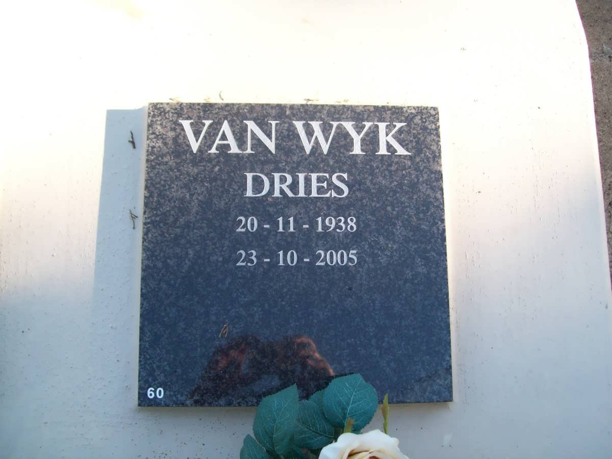 WYK Dries, van 1938-2005
