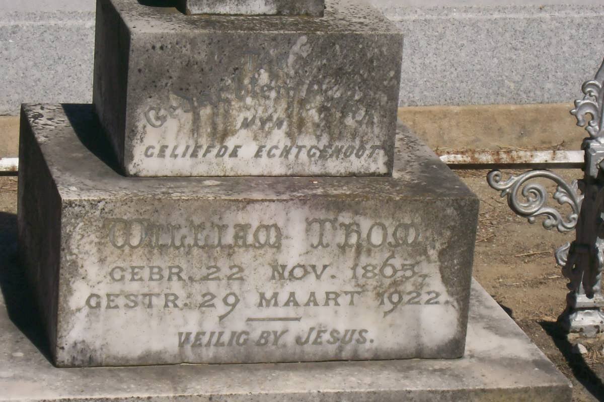 THOM William 1865-1922
