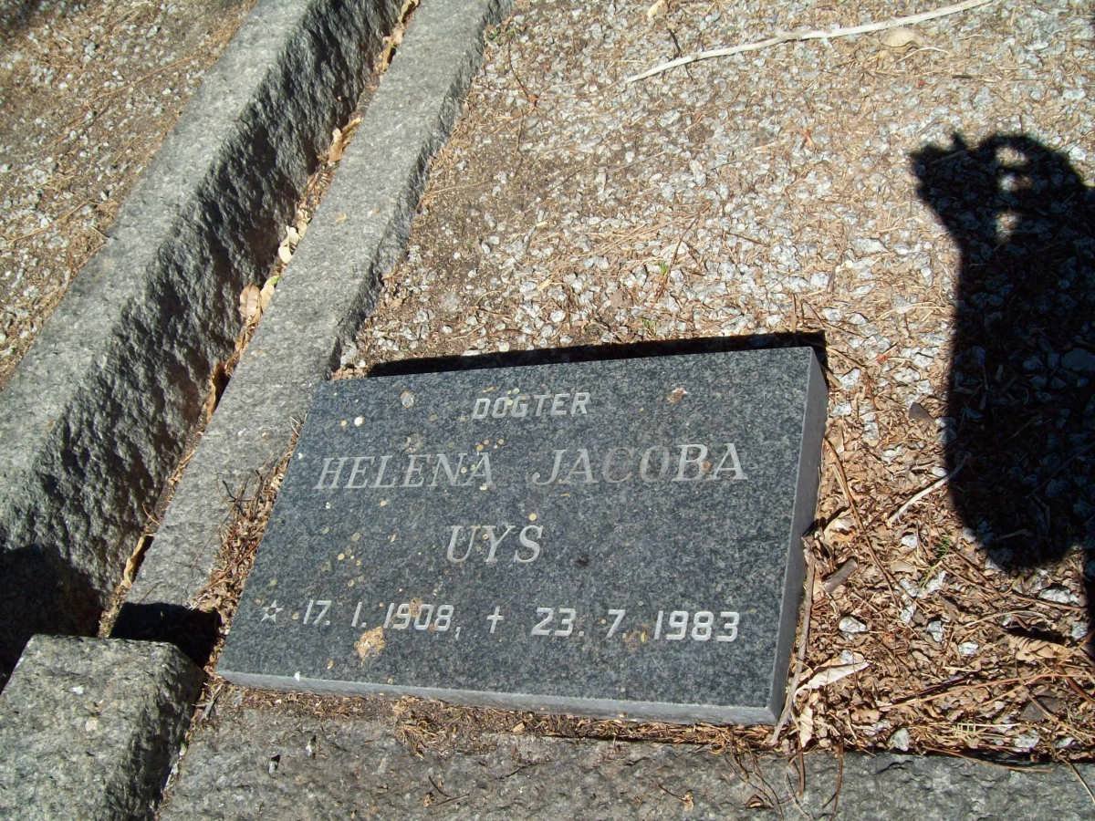 UYS Helena Jacoba 1908-1983
