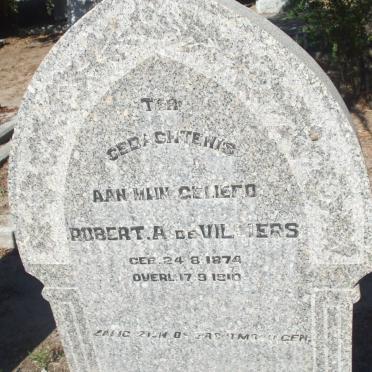 VILLIERS Robert A., de 1874-1910