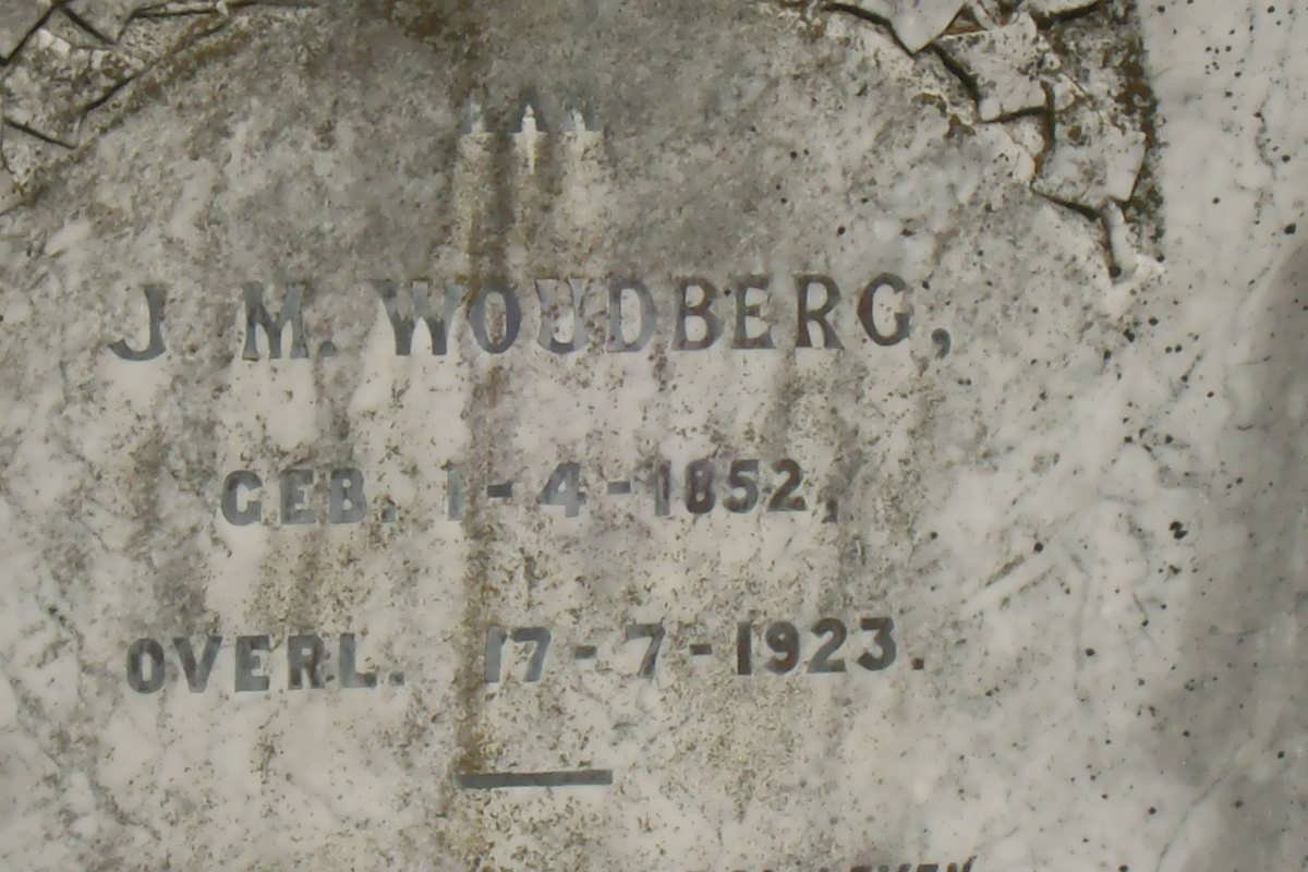 WOUDBERG J.M. 1852-1923
