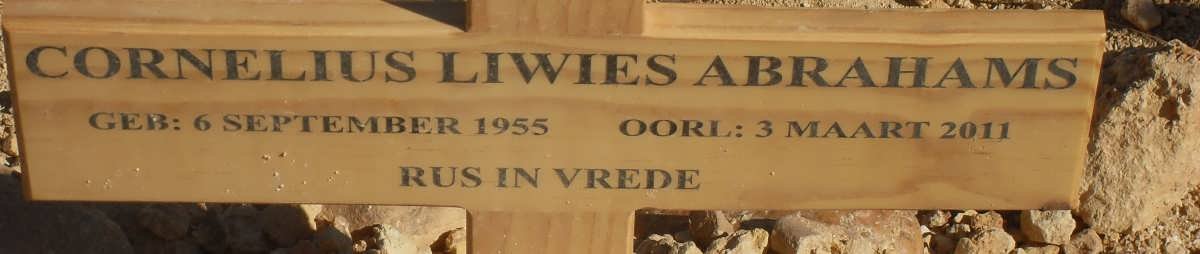 ABRAHAMS Cornelius Liwies 1955-2011