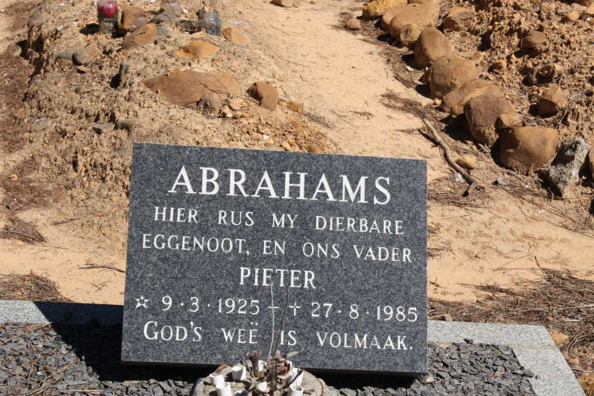 ABRAHAMS Pieter 1925-1985