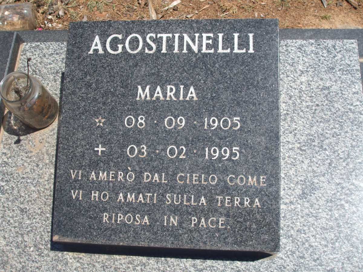 AGOSTINELLI Maria 1905-1995