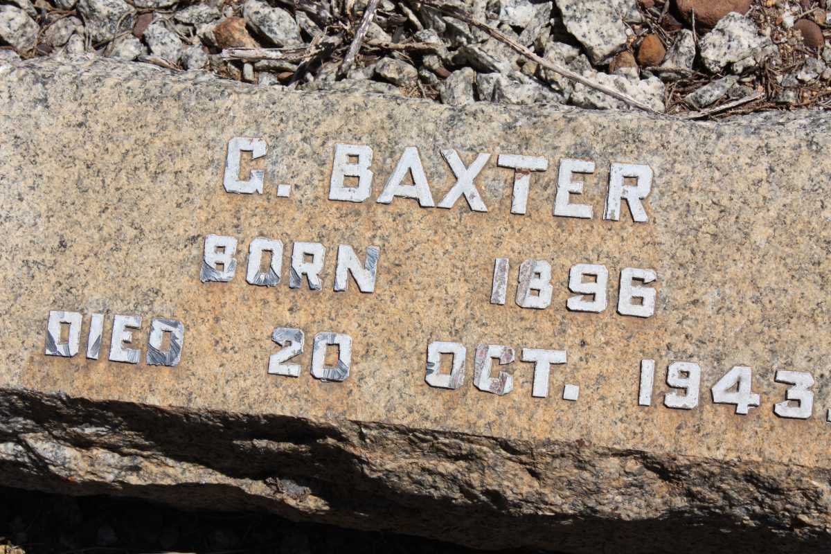 BAXTER G. 1896-1943
